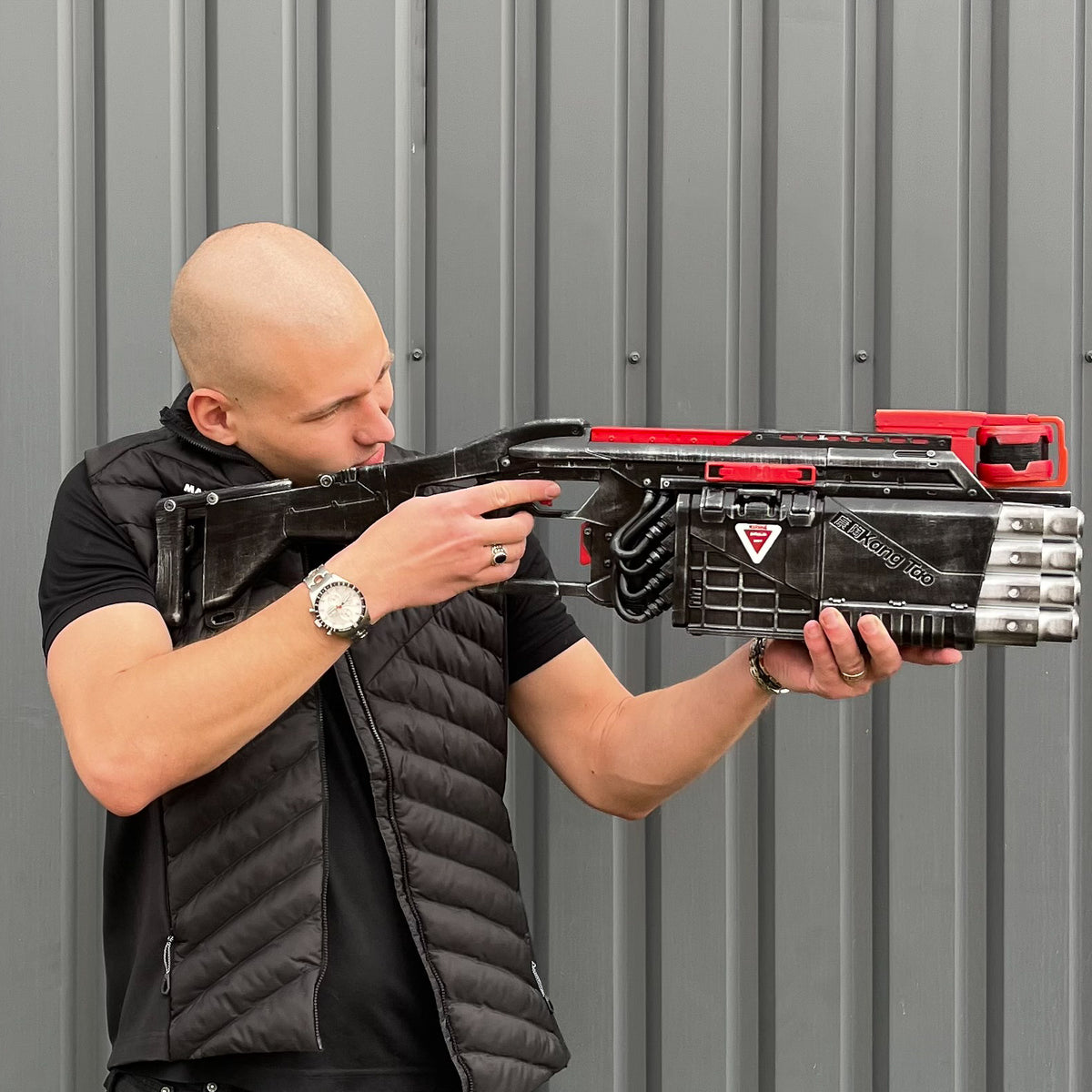 Ba Xing Chong Shotgun 3D printed cosplay prop image 3