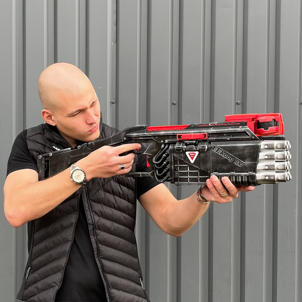 Ba Xing Chong Shotgun 3D printed cosplay prop image 4