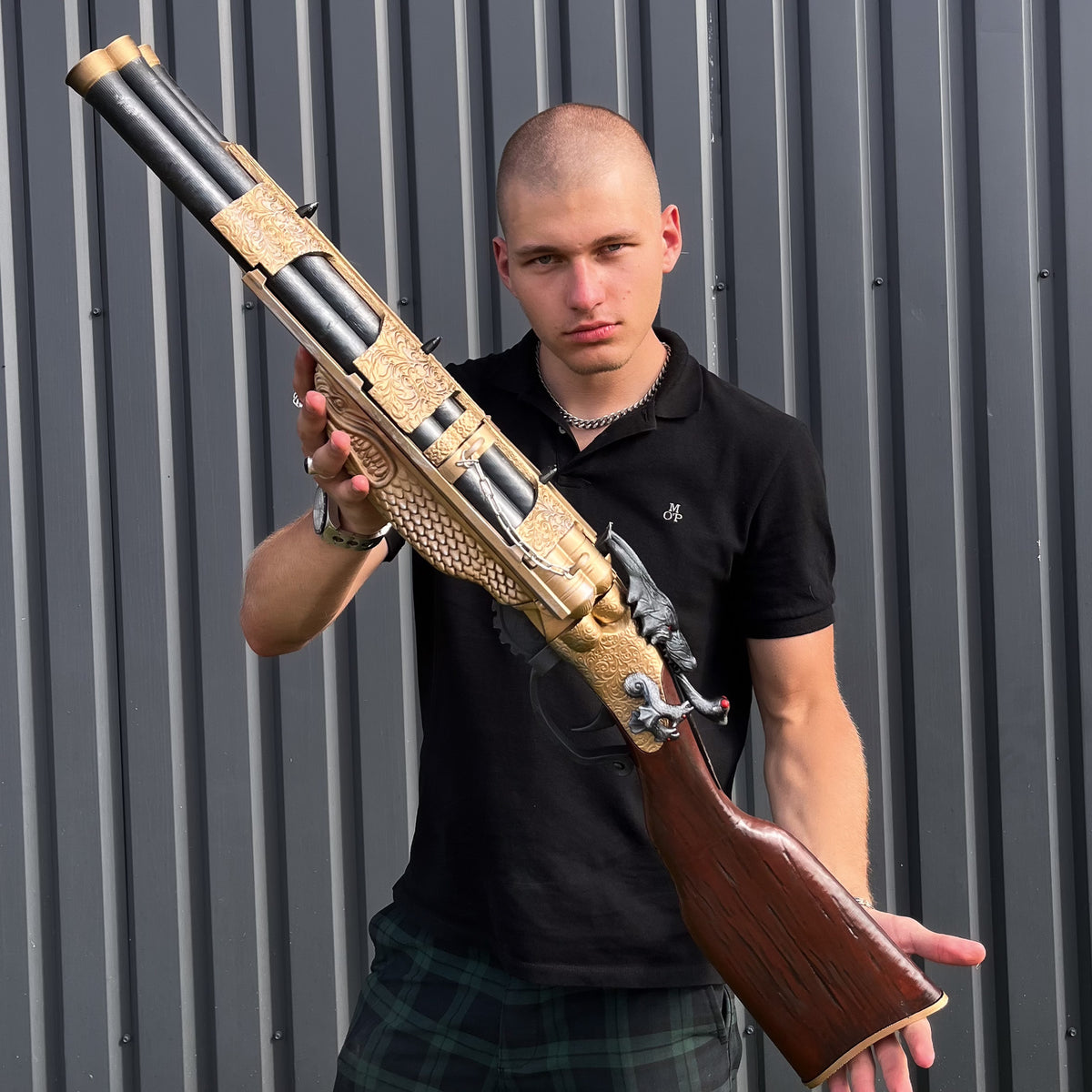 Blundergat Pack-a-Punch Call of Duty cosplay prop — creator reference image 8