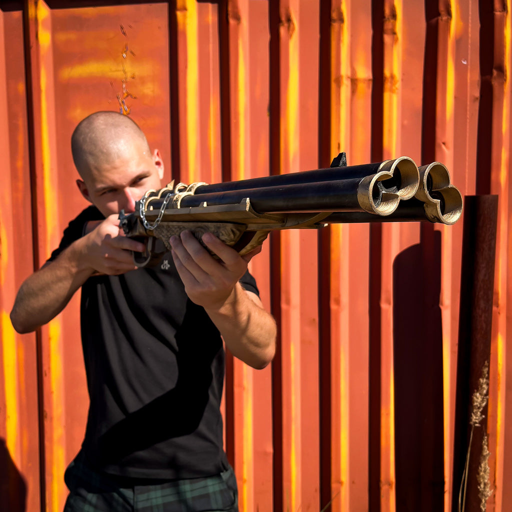 Blundergat Call of Duty cosplay prop — creator reference image 3
