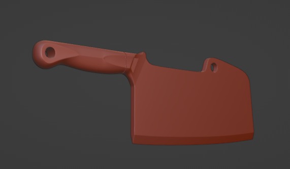 Butcher's Cleaver 3D printed cosplay prop image 5