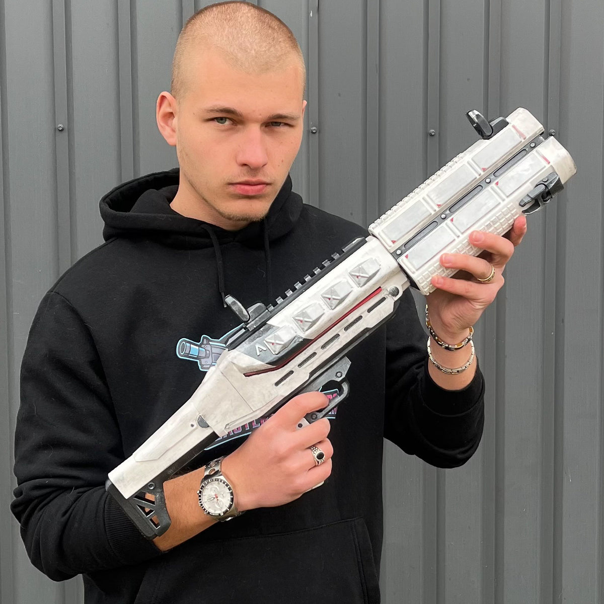 CEL-3 Cauterizer Call of Duty cosplay prop — creator reference image 9