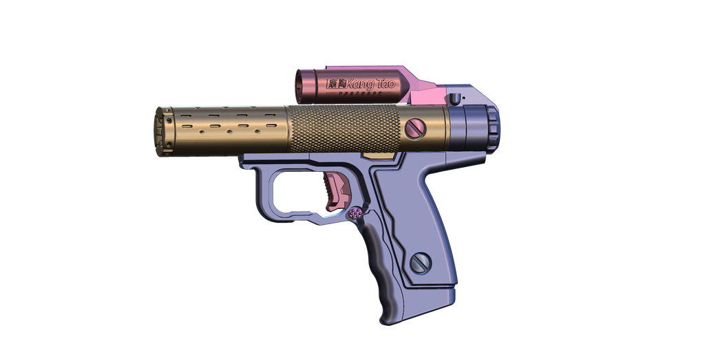 Kang Tao A-22B Chao – Cyberpunk 2077 Cosplay Prop — model creator reference image 10