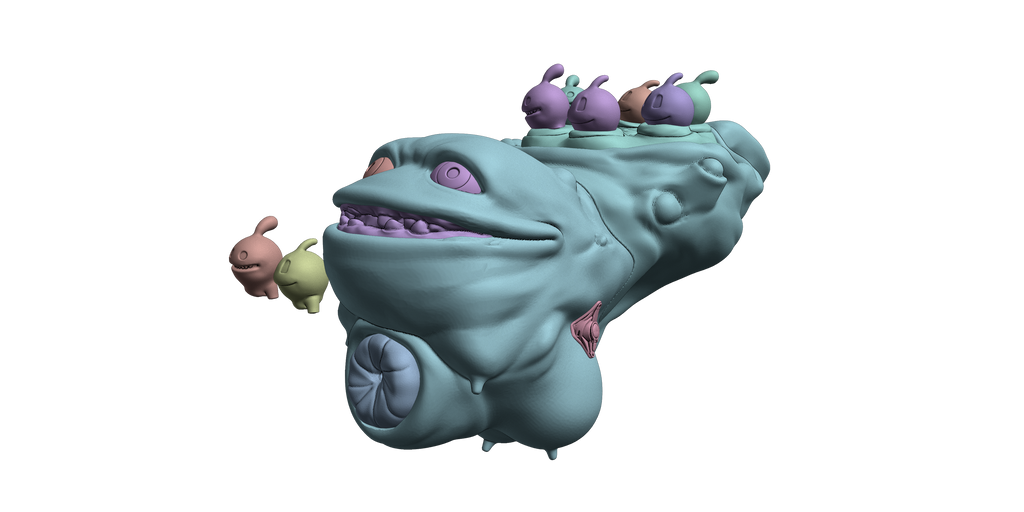 Creature High on Life cosplay prop — Sliceables reference image 1