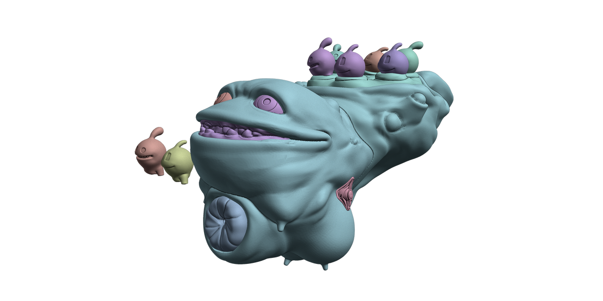Creature High on Life cosplay prop — Sliceables reference image 1
