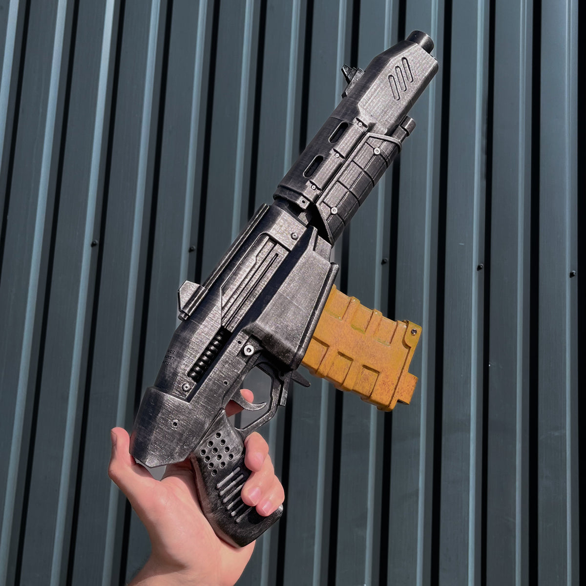 Crusher Shotgun – Cyberpunk 2077 Cosplay Prop — model creator reference image 1