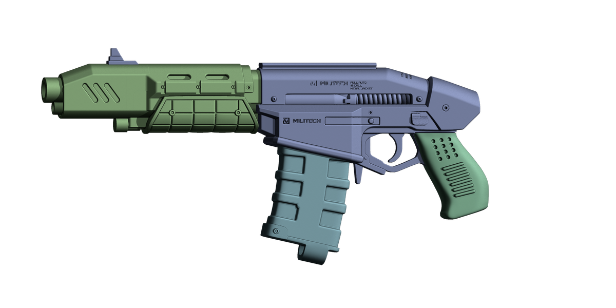 Crusher Shotgun – Cyberpunk 2077 Cosplay Prop — model creator reference image 11