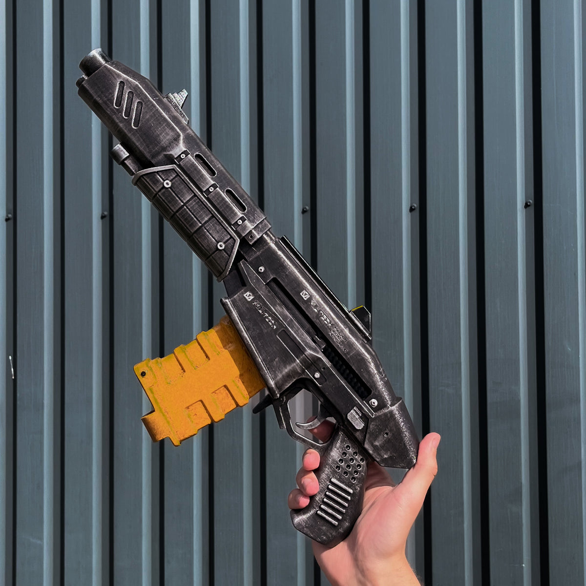 Crusher Shotgun – Cyberpunk 2077 Cosplay Prop — model creator reference image 2