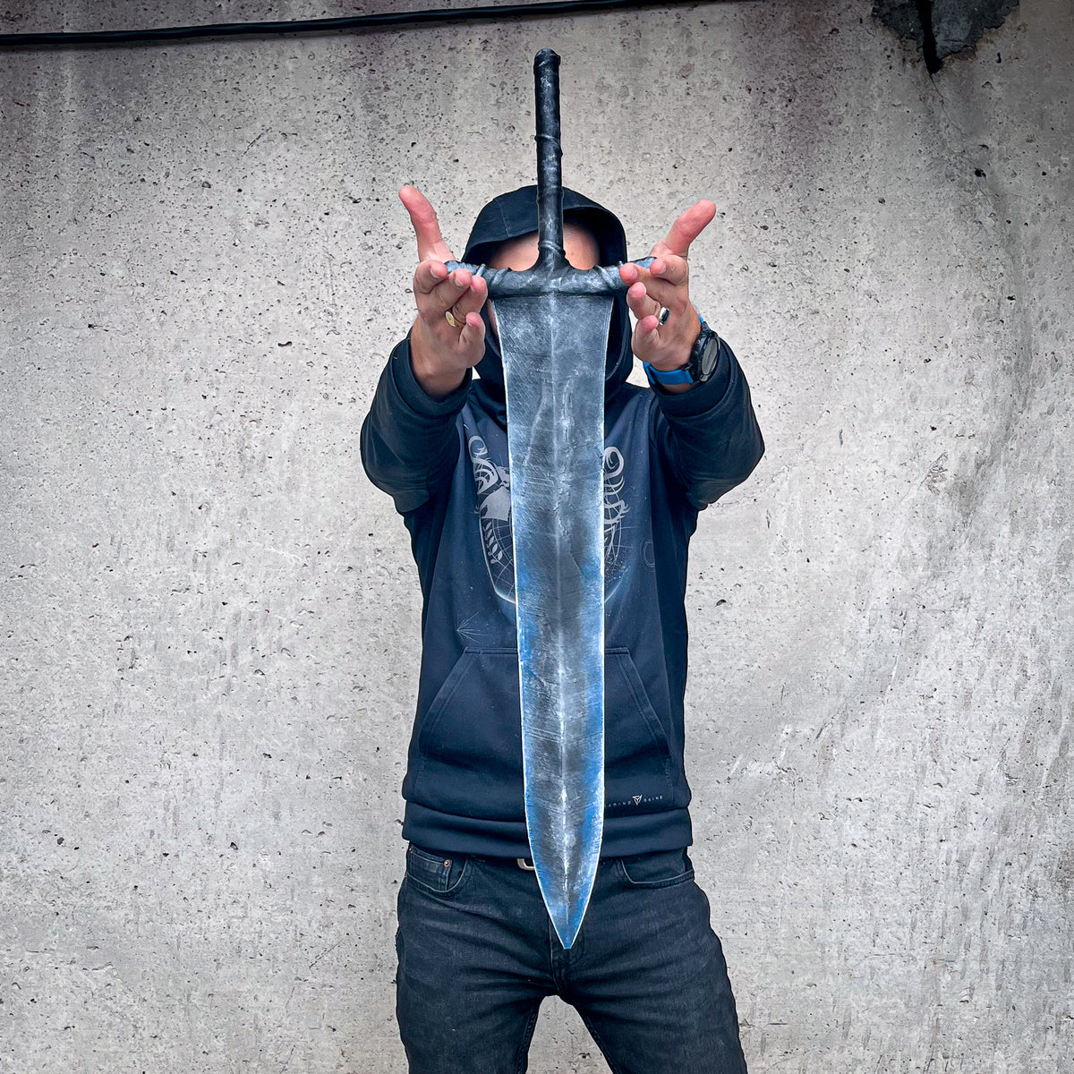 Dark Moon Greatsword 3D printed Elden Ring cosplay prop image 3