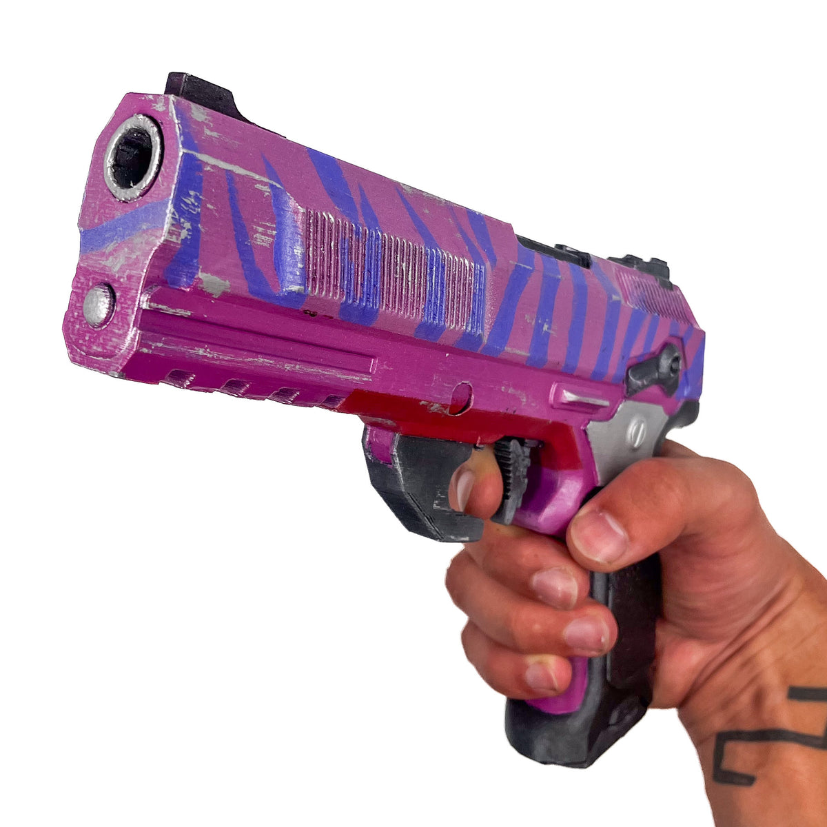 Death and Taxes Pistol 3D printed cosplay prop image 9