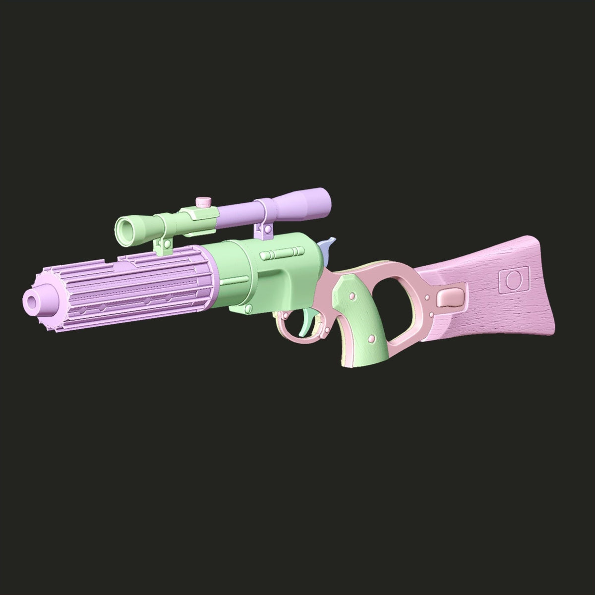 EE-3 Boba Fett Carbine Rifle 3D printed cosplay prop image 5