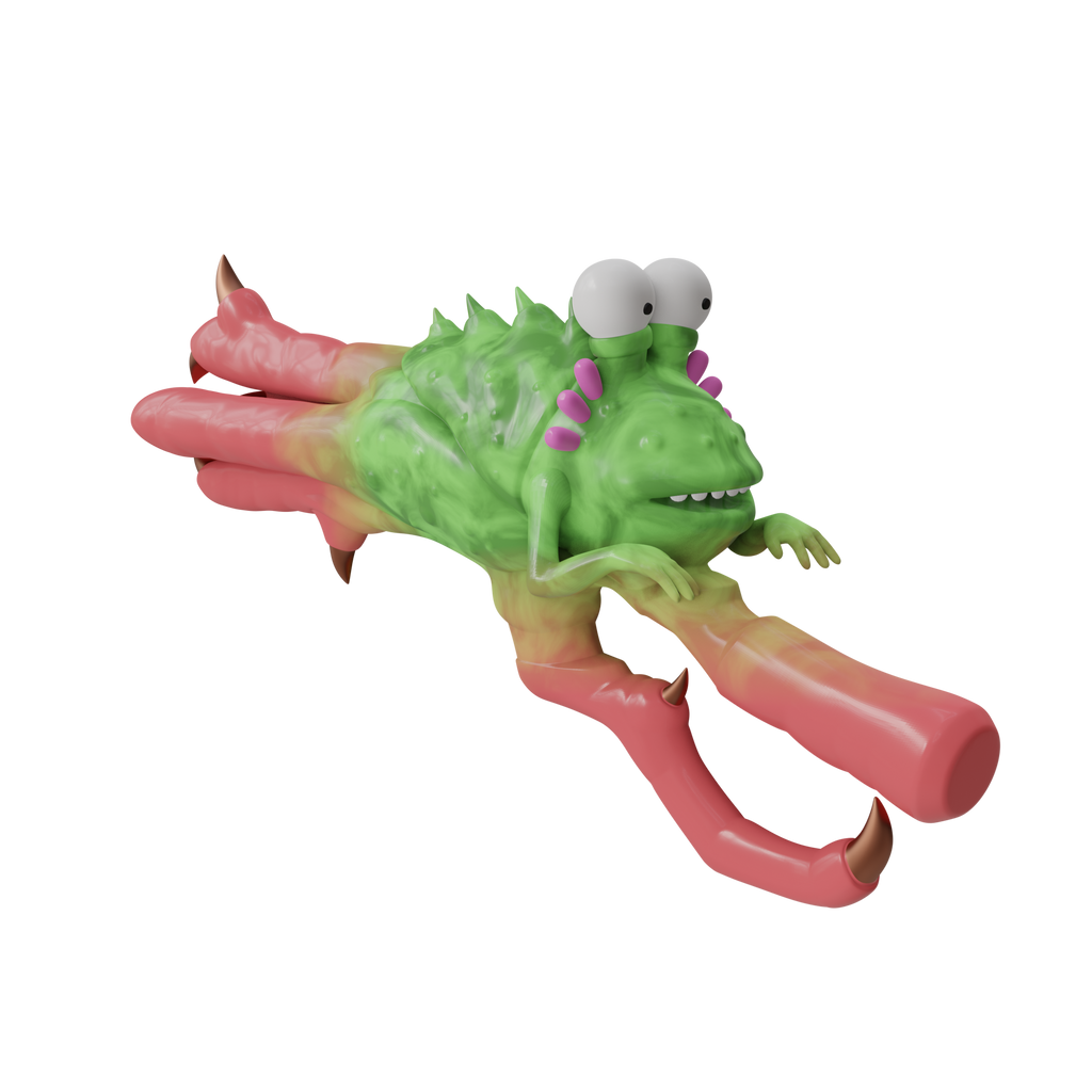 Gus High on Life cosplay prop — Sliceables reference image 2