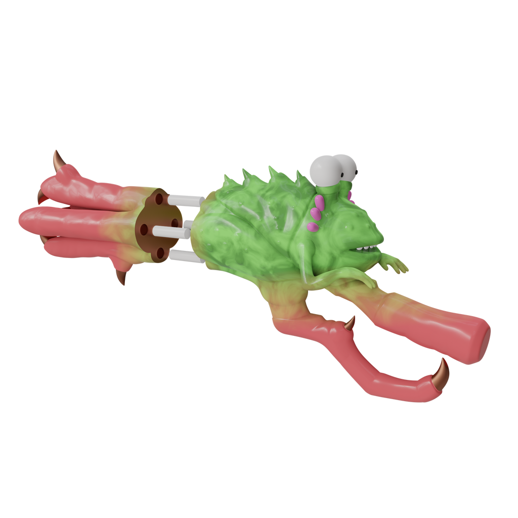 Gus High on Life cosplay prop — Sliceables reference image 9