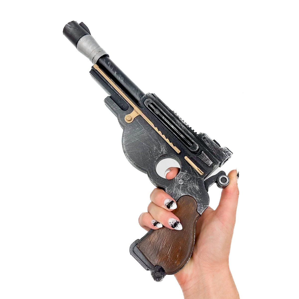 Mandalorian IB-94 Blaster Pistol 3D printed cosplay prop image 6
