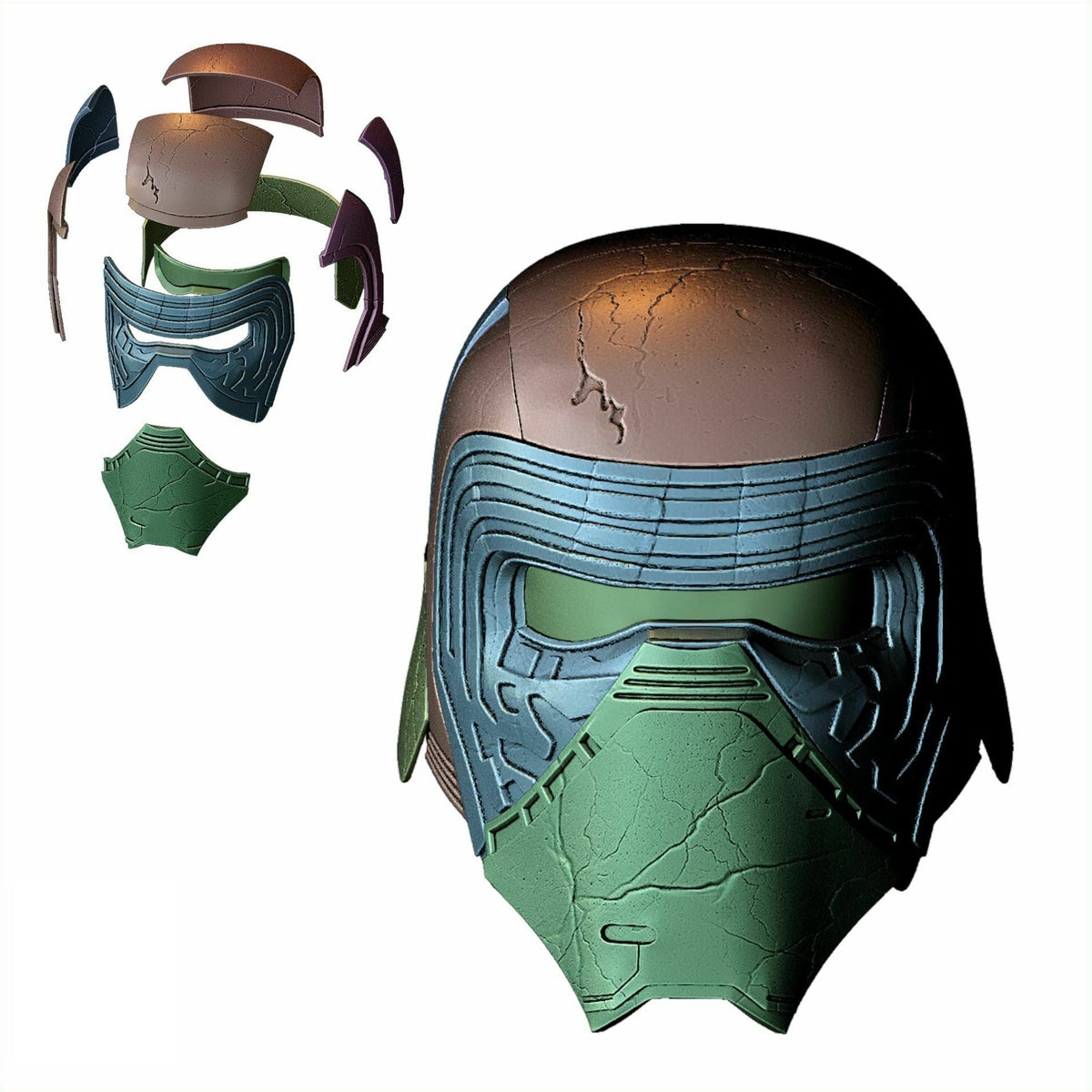Kylo Ren Helmet Cosplay Prop product image 2