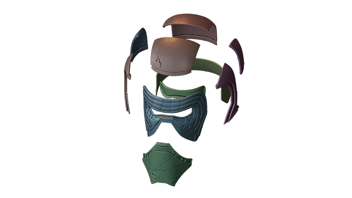Kylo Ren Helmet Cosplay Prop product image 6