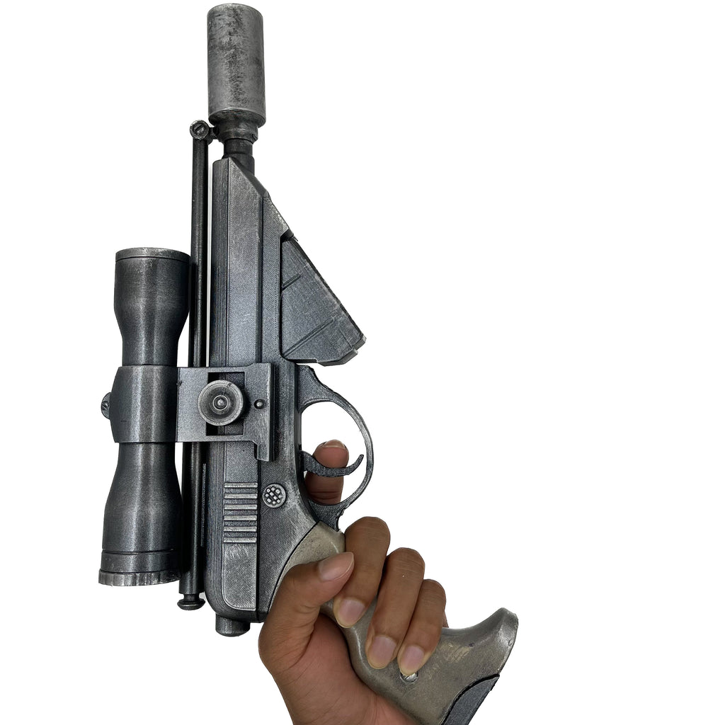 Lando Calrissian blaster Star Wars cosplay prop — Sliceables reference image 3