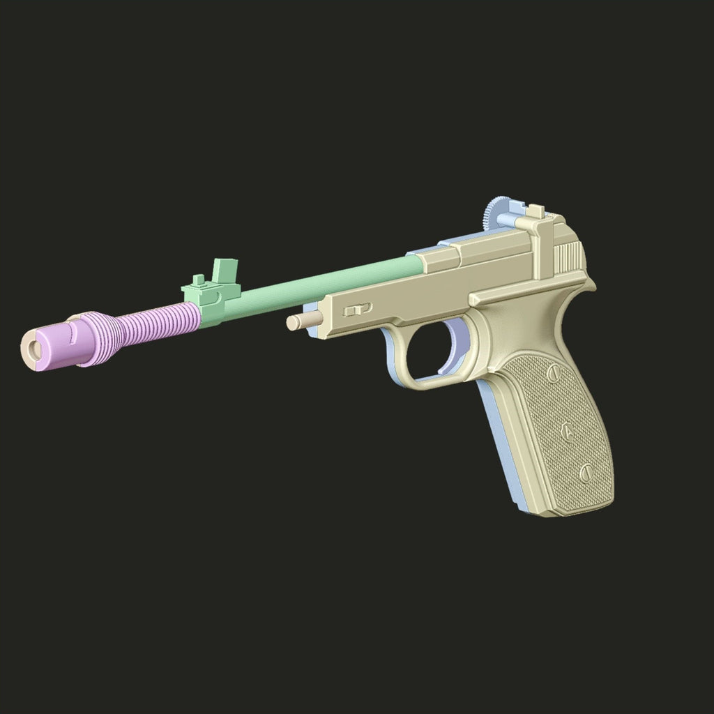 Princess Leia Blaster 3D printed cosplay prop image 7