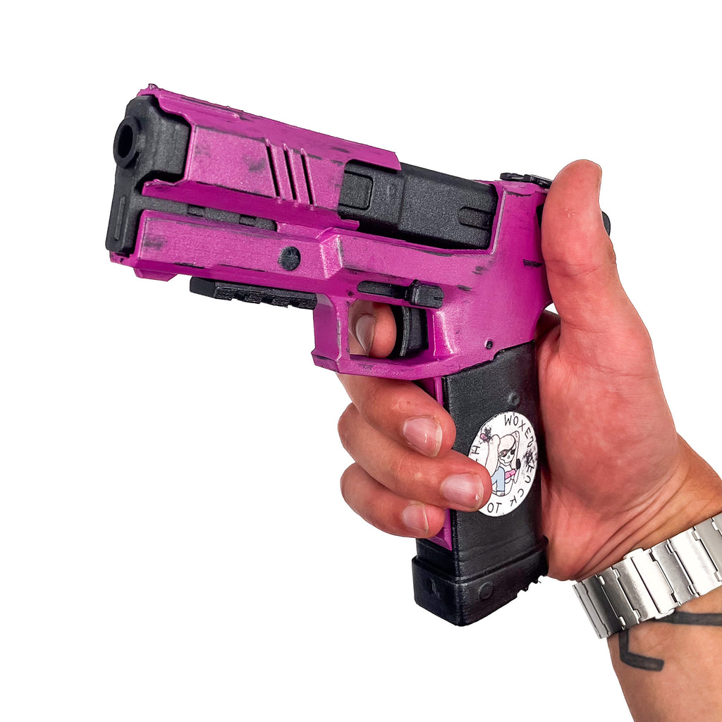 Lizzie Pistol 3D printed cosplay prop image 4