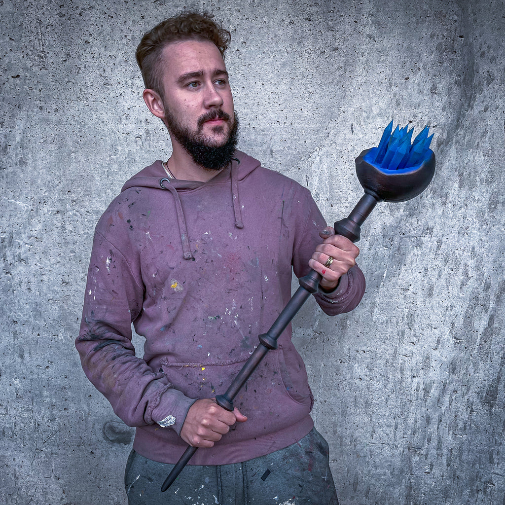 Lusat's Glintstone Staff 3D printed Elden Ring cosplay prop image 4