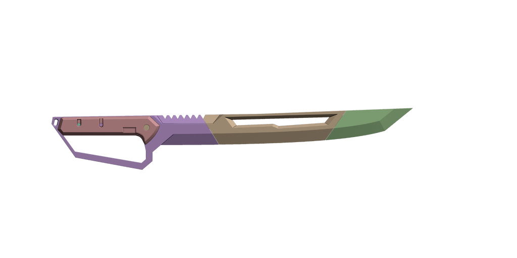 Machete – Cyberpunk 2077 Cosplay Prop — model creator reference image 9
