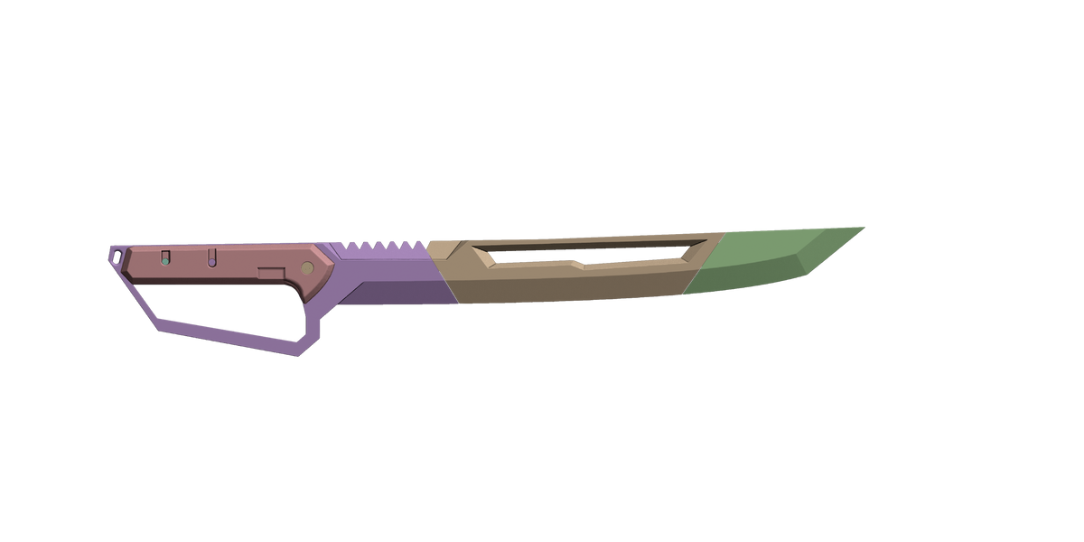 Machete – Cyberpunk 2077 Cosplay Prop — model creator reference image 9