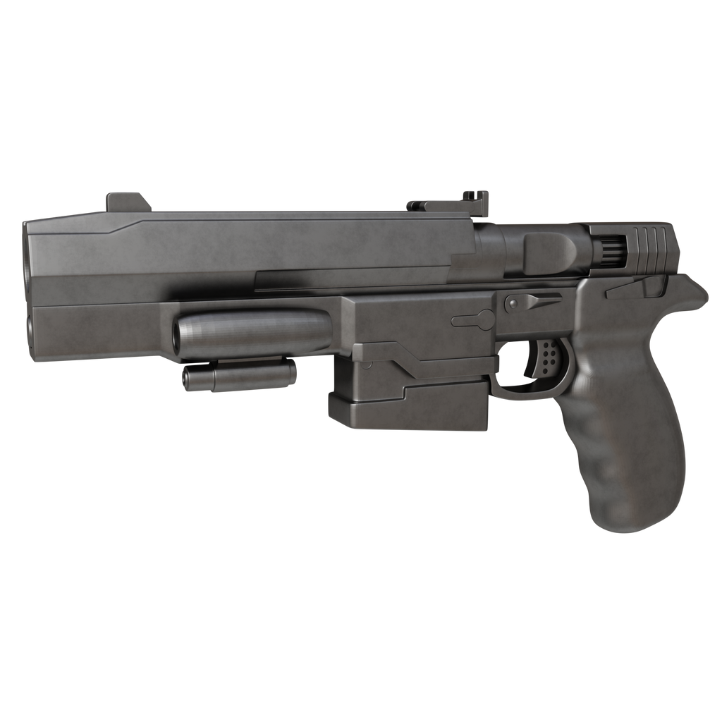 Malorian Arms 3516 3D printed cosplay prop image 1