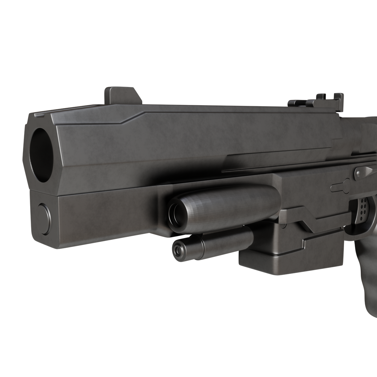 Malorian Arms 3516 3D printed cosplay prop image 6