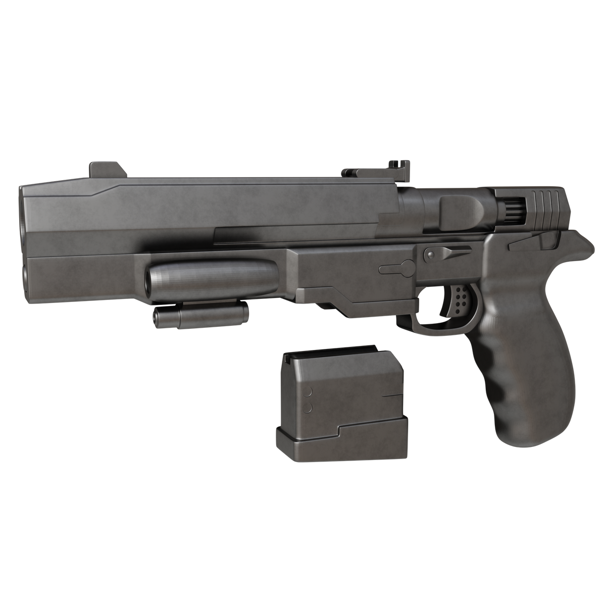 Malorian Arms 3516 3D printed cosplay prop image 7