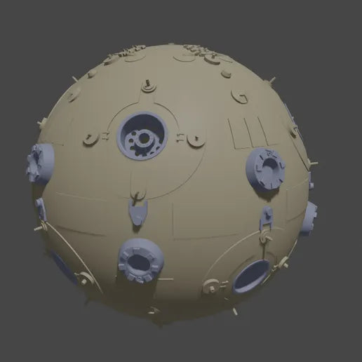 Marksman-H Combat Remote detailed surface render