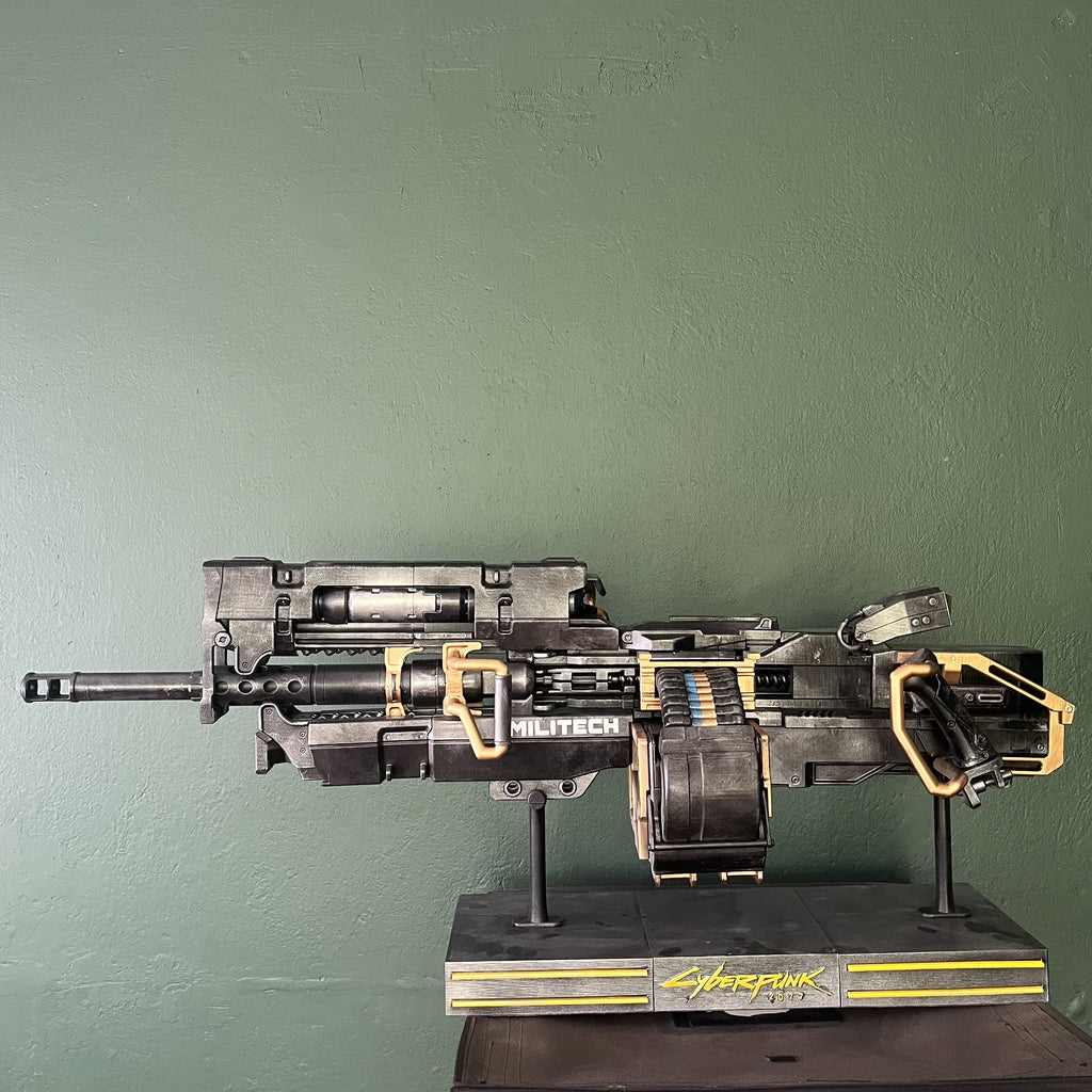 Militech MK-31 HMG – Cyberpunk 2077 Cosplay Prop — model creator reference image 1