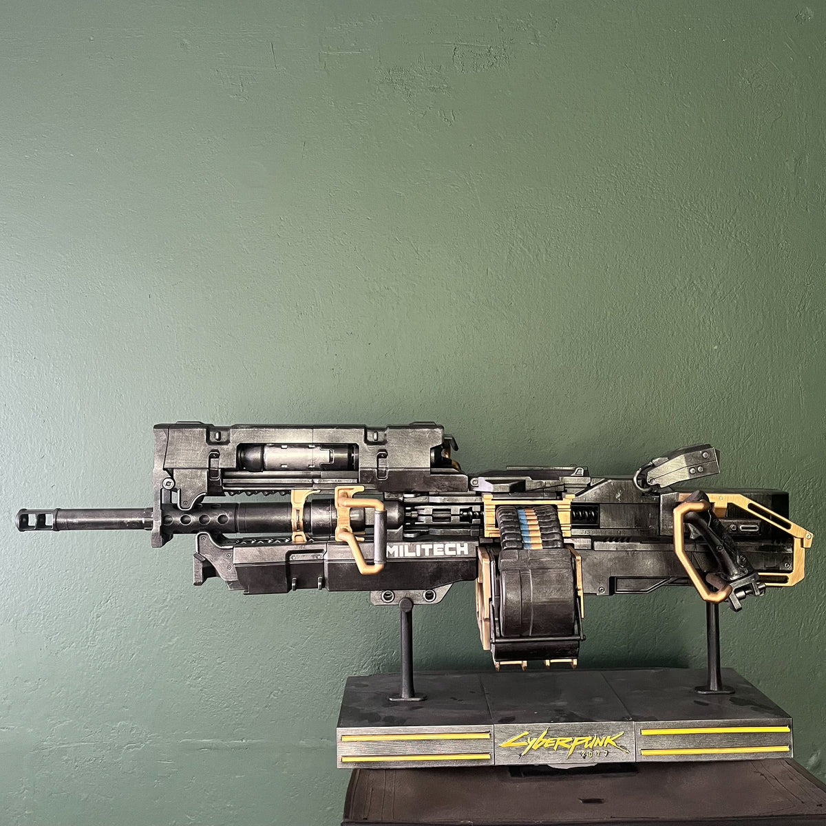 Militech MK-31 HMG – Cyberpunk 2077 Cosplay Prop — model creator reference image 1