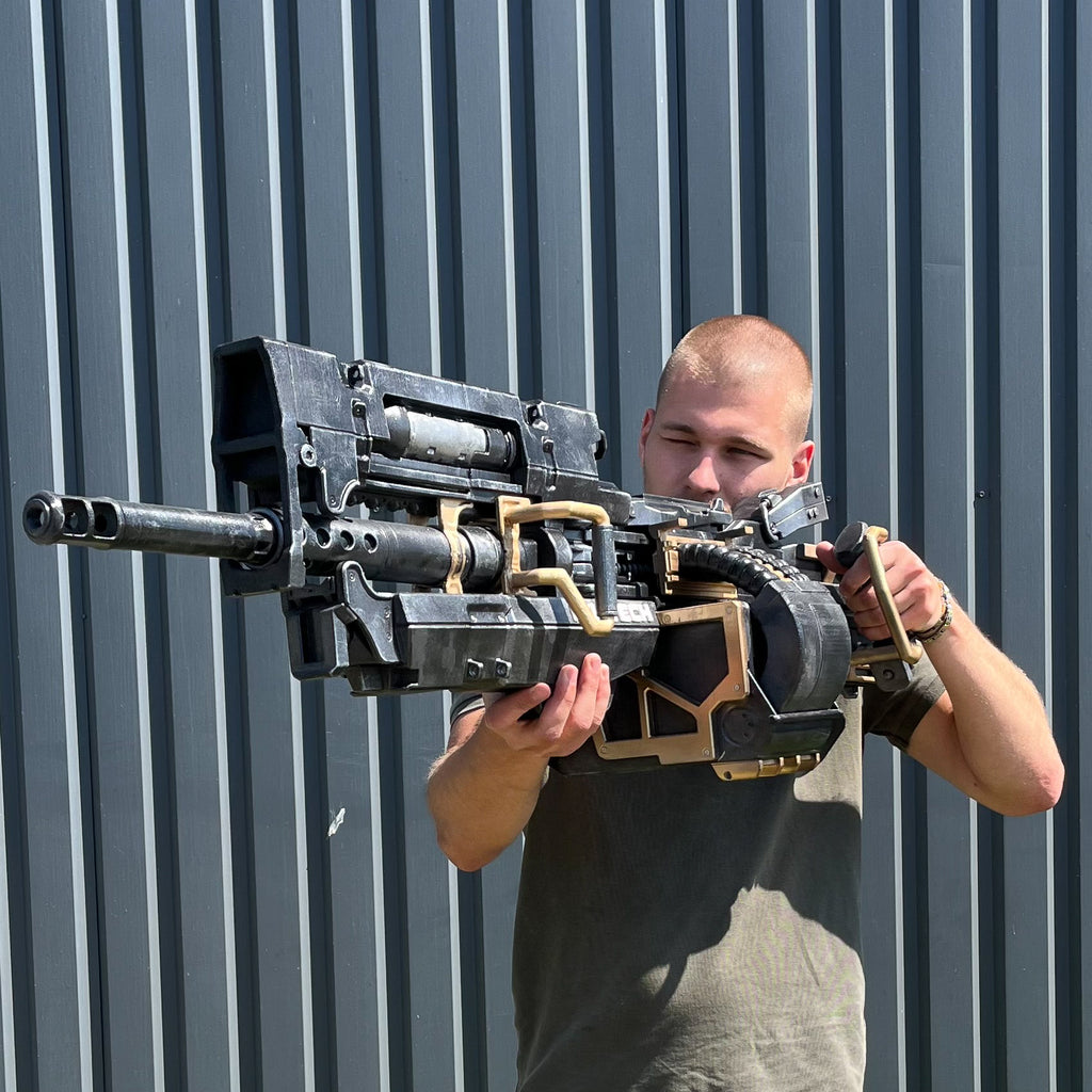 Militech MK-31 HMG – Cyberpunk 2077 Cosplay Prop — model creator reference image 4