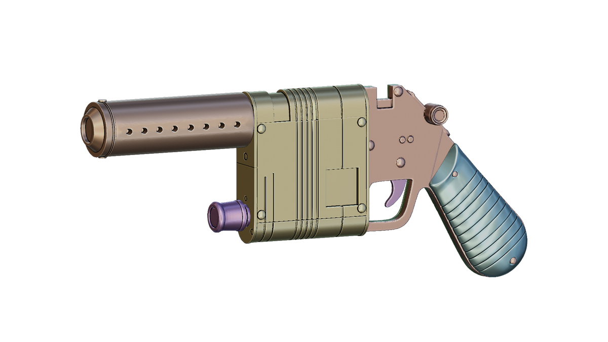 NN-14 Blaster Pistol 3D printed cosplay prop image 2
