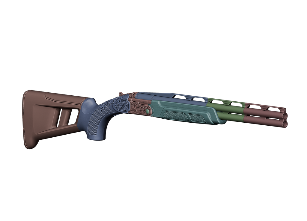 Olympia Shotgun Call of Duty cosplay prop — creator reference render 2