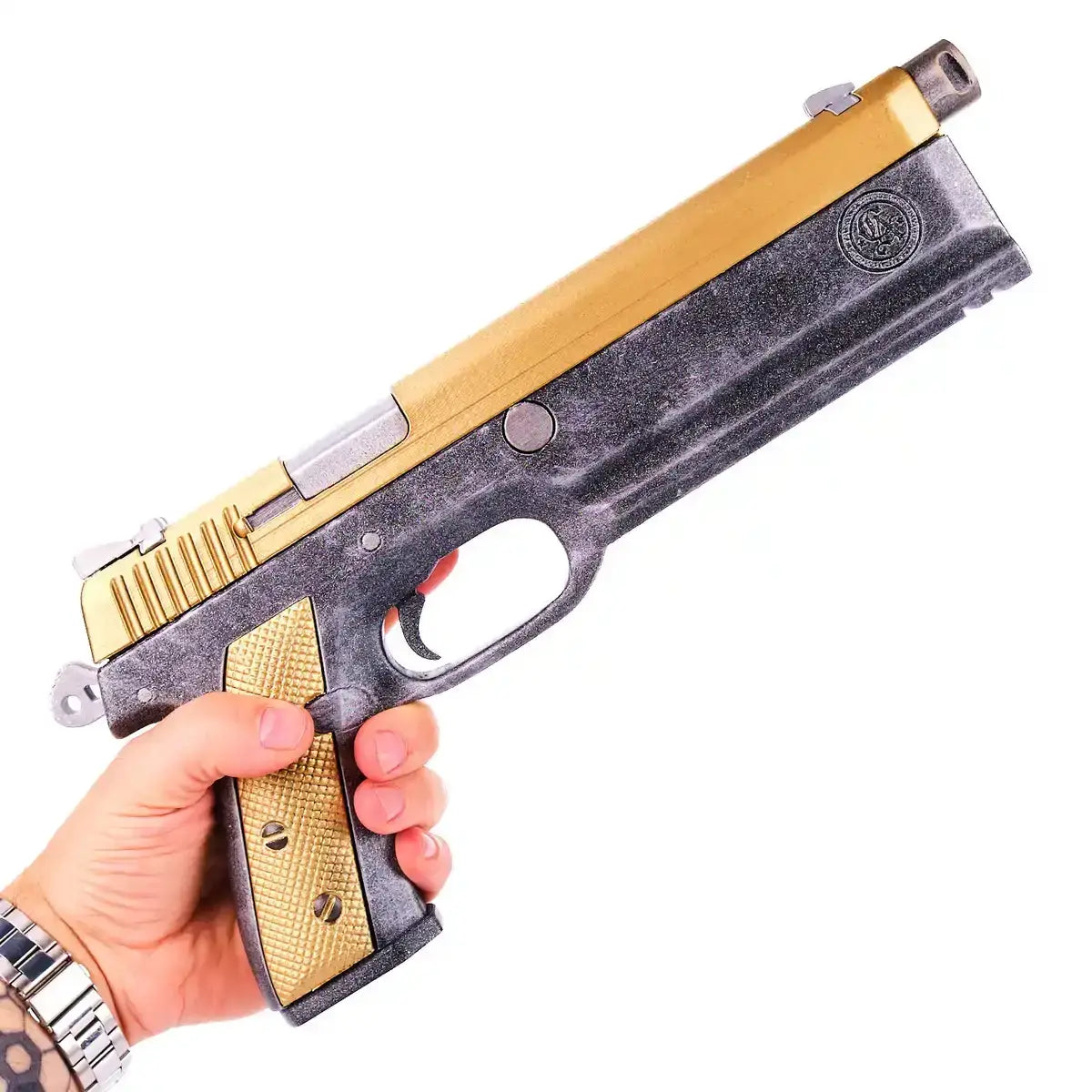 Pride Cyberpunk 2077 cosplay prop — creator reference photo 1