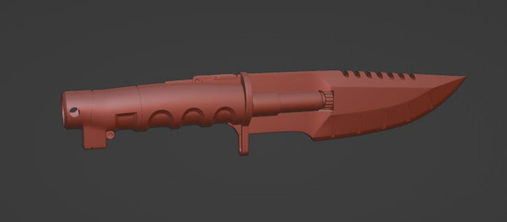 Punknife 3D printed cosplay prop image 5