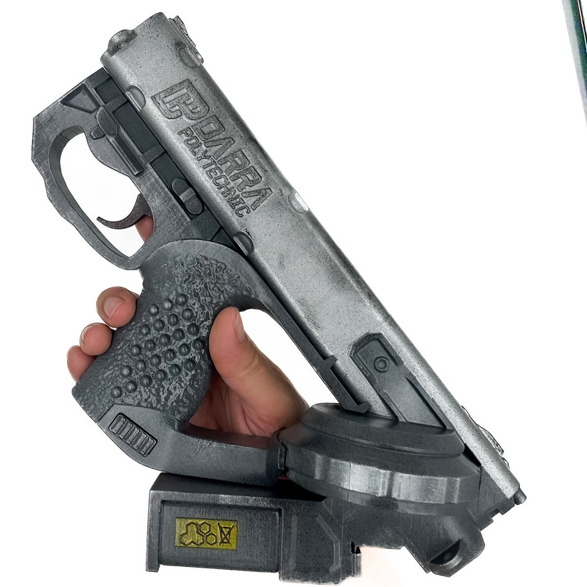 Darra Polytechnic DR-12 Quasar – Cyberpunk 2077 Cosplay Prop — model creator reference image 9