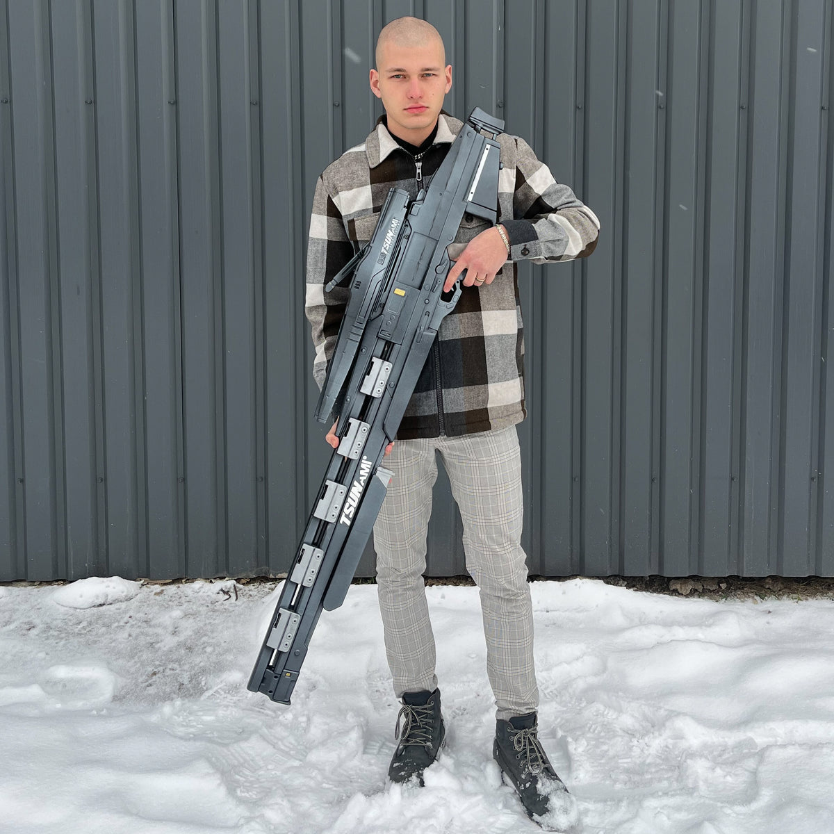 Rasetsu Sniper Rifle 3D printed cosplay prop image 1