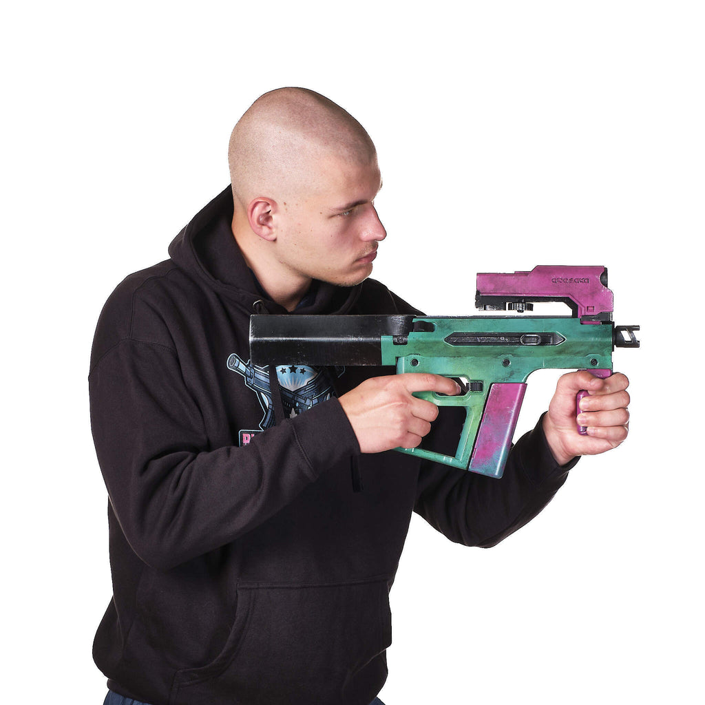 Rebecca's SMG TKI-20 – Cyberpunk Edgerunners Cosplay Prop — model creator reference image 16