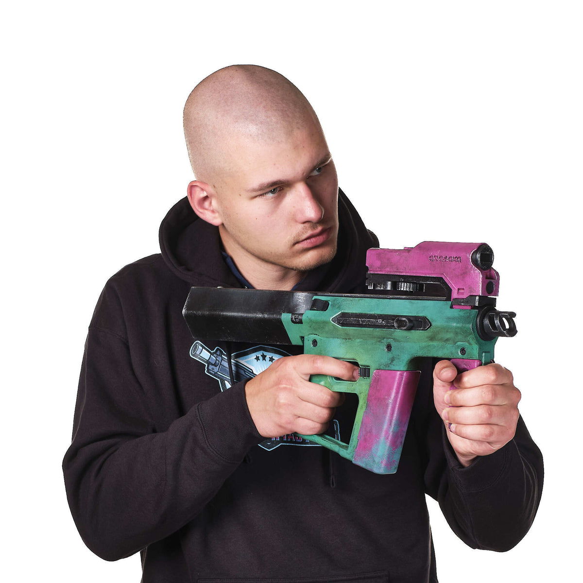 Rebecca's SMG TKI-20 – Cyberpunk Edgerunners Cosplay Prop — model creator reference image 3