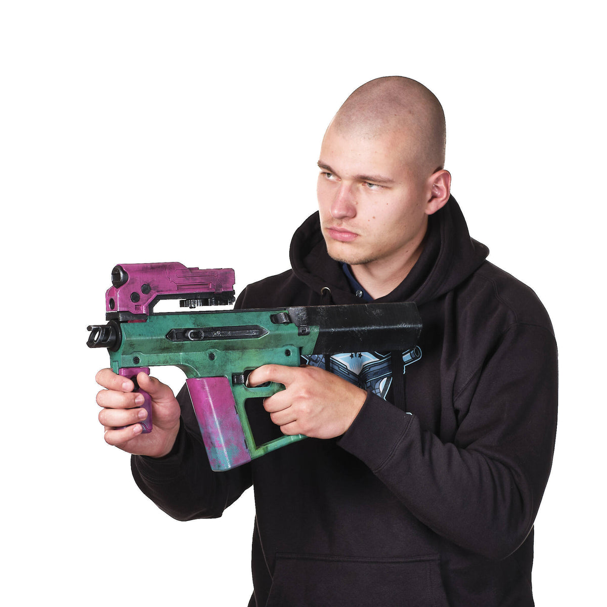 Rebecca's SMG TKI-20 – Cyberpunk Edgerunners Cosplay Prop — model creator reference image 4