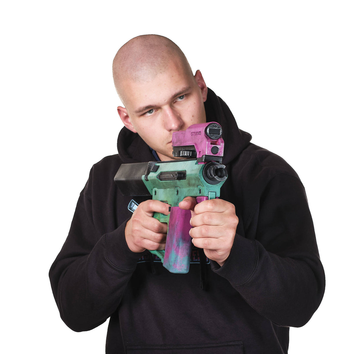 Rebecca's SMG TKI-20 – Cyberpunk Edgerunners Cosplay Prop — model creator reference image 5