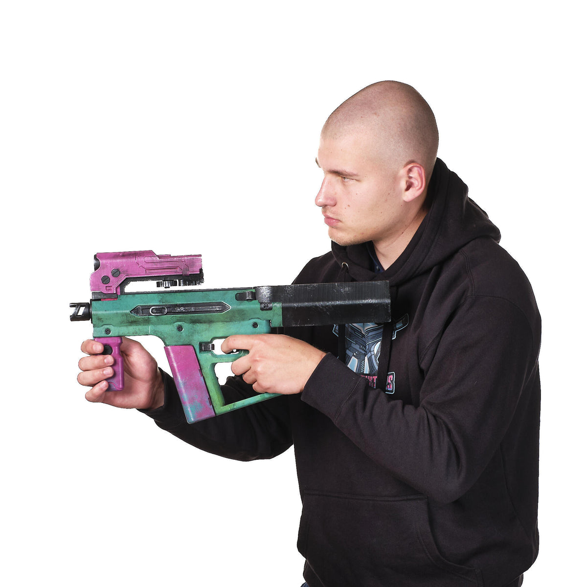 Rebecca's SMG TKI-20 – Cyberpunk Edgerunners Cosplay Prop — model creator reference image 6
