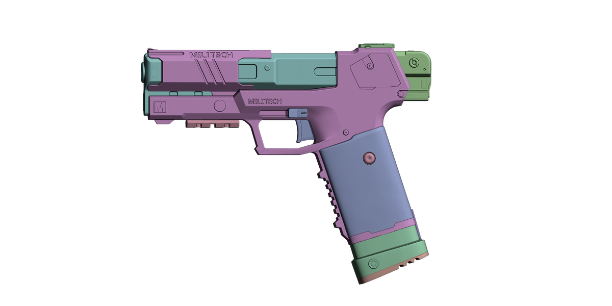 Rebecca's Pistol 3D printed cosplay prop image 8