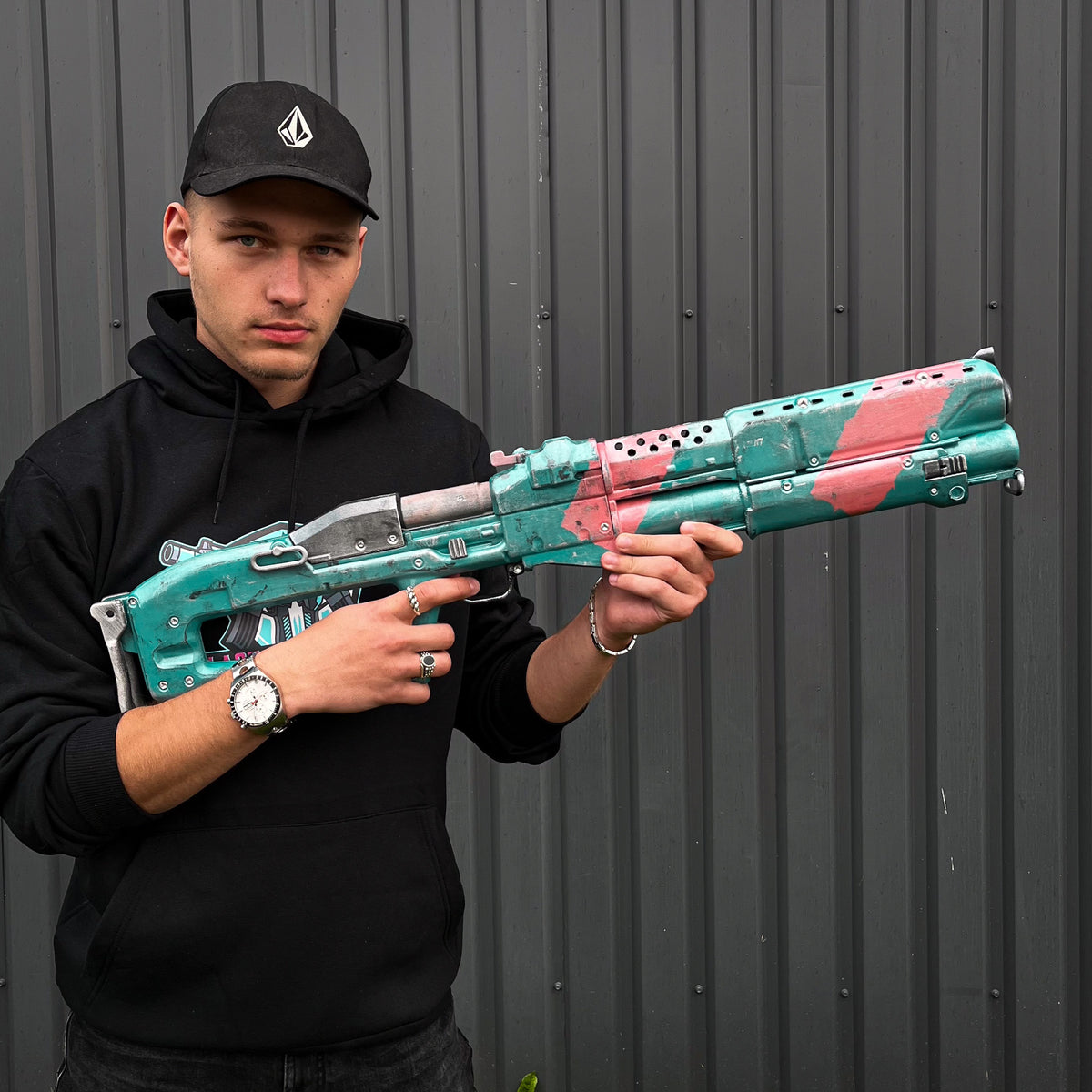 Rebecca's Shotgun 3D printed cosplay prop image 1