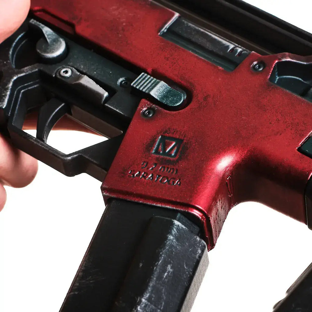 M221 Saratoga SMG (Militech) – Cyberpunk 2077 Cosplay Prop — model creator reference image 8