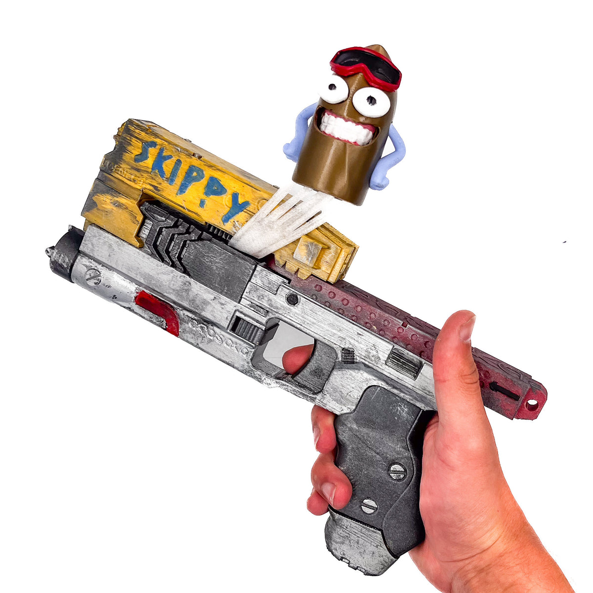 Skippy Smart Pistol 3D printed cosplay prop image 1