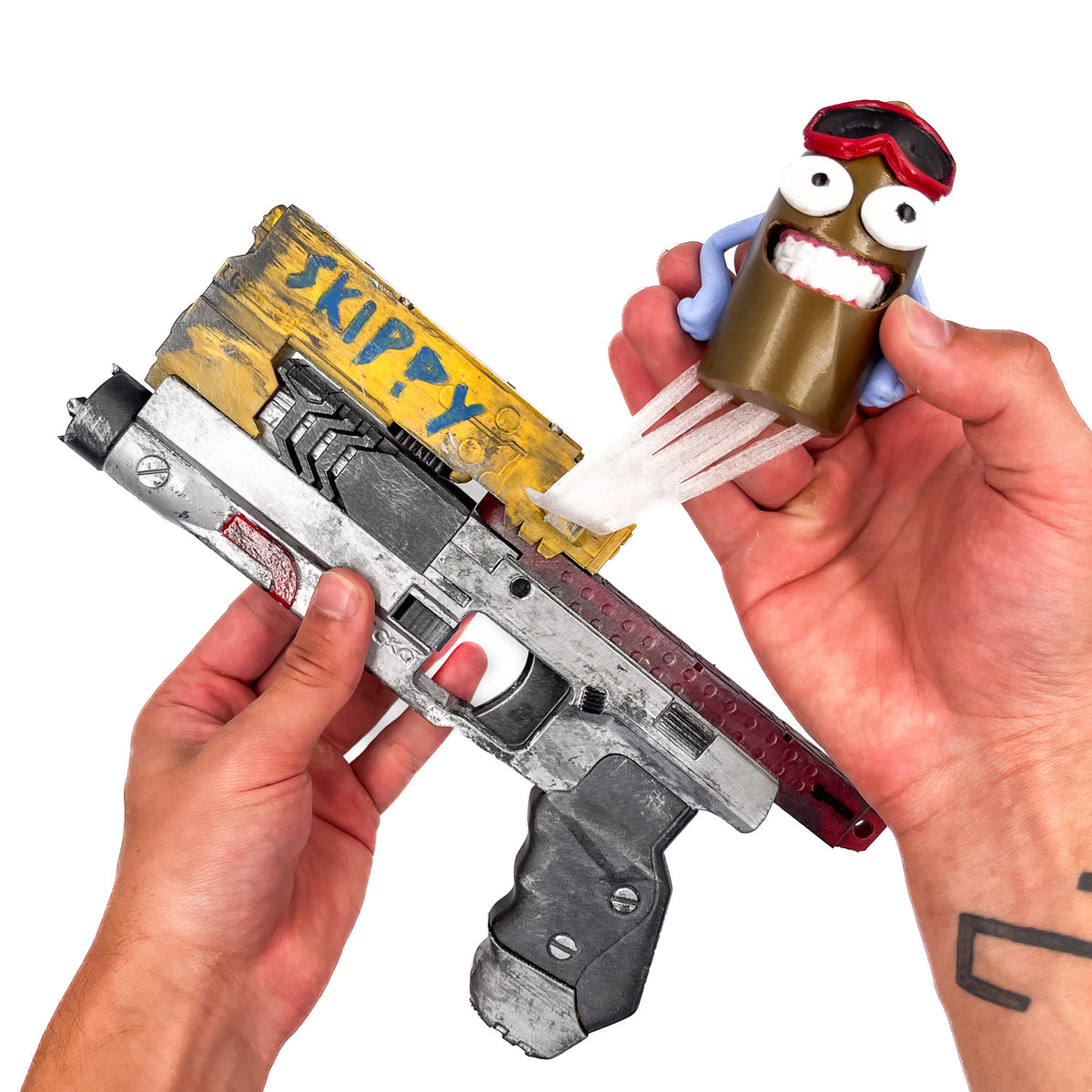 Skippy Smart Pistol 3D printed cosplay prop image 10