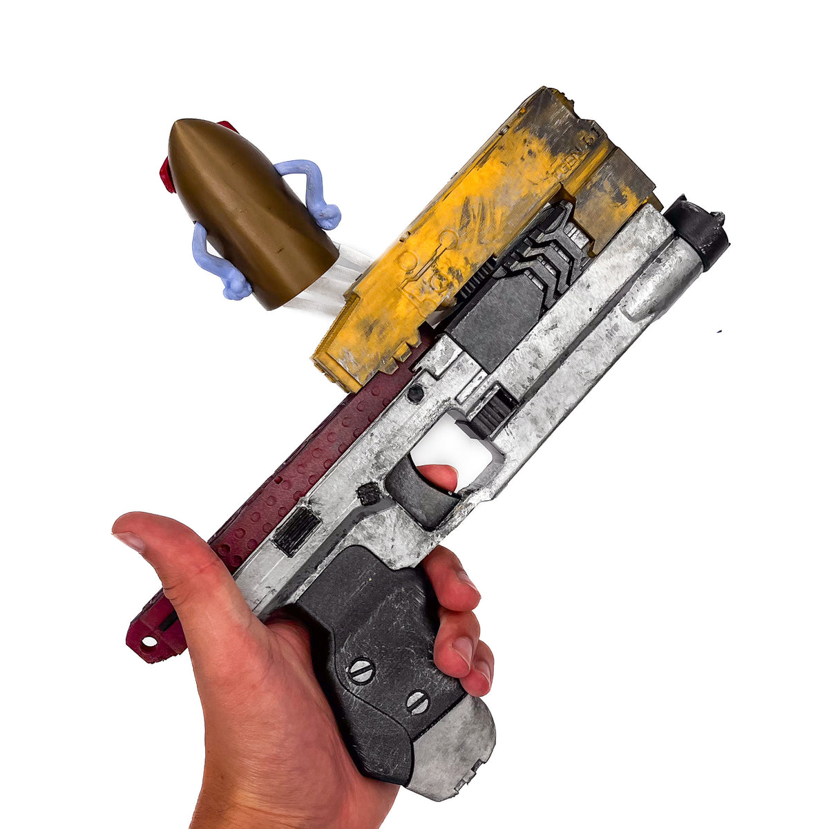 Skippy Smart Pistol 3D printed cosplay prop image 4